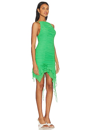 Lovers and Friends Adelaide Mini Dress in Green