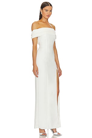 Lovers and Friends Dia Gown in White