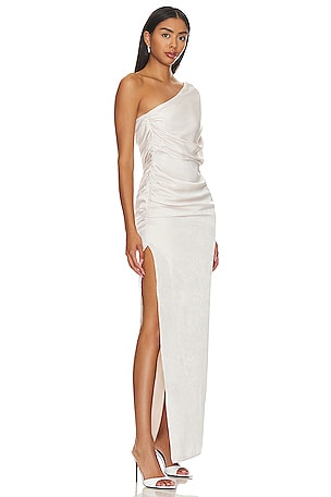 Lovers and Friends Hayden Gown in Cream