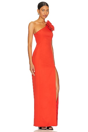 Lovers and Friends Petra Gown in Orange