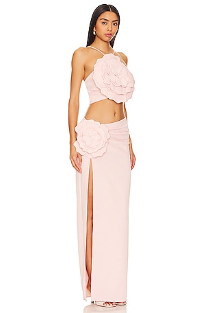 Lovers and Friends Artemis Gown in Rose