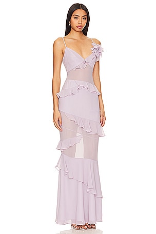 Lovers and Friends Wisteria Gown in Lavender