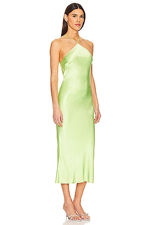 Lovers and Friends Adriana Midi Dress in Green