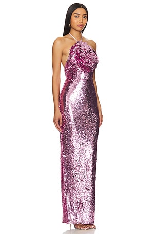 Lovers and Friends Lilium Gown in Pink