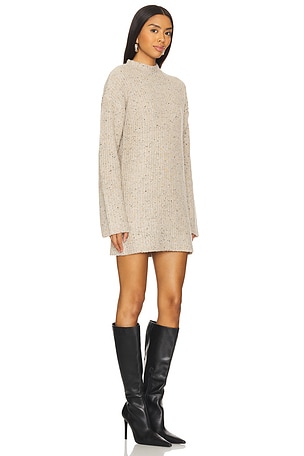 Lovers and Friends Abra Sweater Dress in Beige