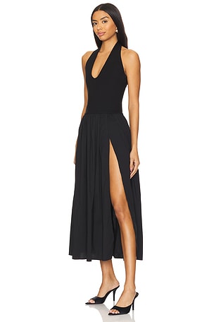 Lovers and Friends Andi Maxi Dress in Black