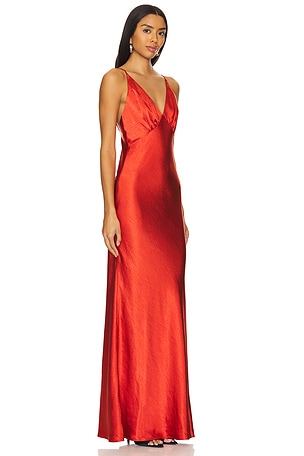Lovers and Friends Alani Gown in Red
