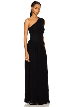 Lovers and Friends Morgan Gown in Black