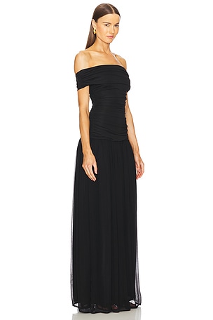 Lovers and Friends Remy Gown in Black