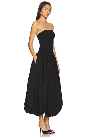 Lovers and Friends Erin Maxi Dress in Black