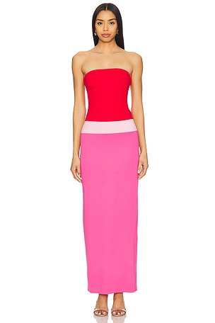 Lovers and Friends ROBE PENNY in Rose,Fuchsia