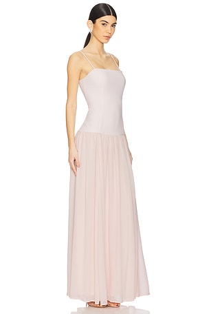 Lovers and Friends x Emma Rose Rebecca Gown in Blush