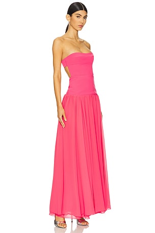 Lovers and Friends Margot Gown in Pink