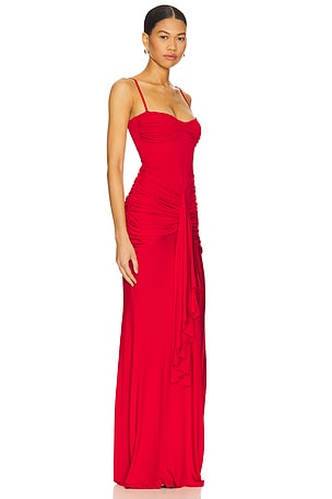 Lovers and Friends Emmy Maxi Dress in Red