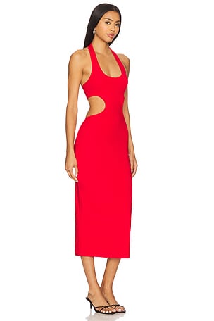 Lovers and Friends Alara Maxi Dress in Red