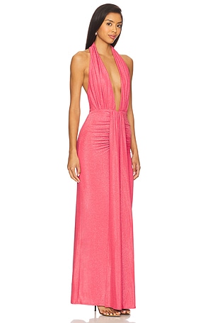Lovers and Friends Remy Maxi Dress in Pink