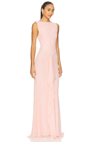 Lovers and Friends Ellie Maxi Dress in Pink
