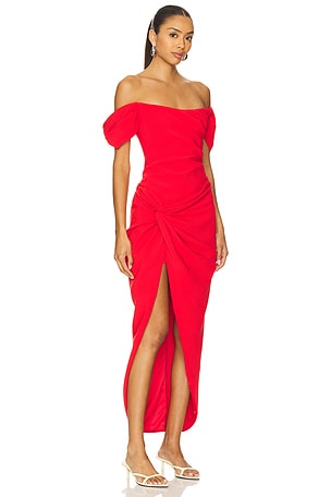 Lovers and Friends Lovers + Friends Annie Maxi Dress in Red