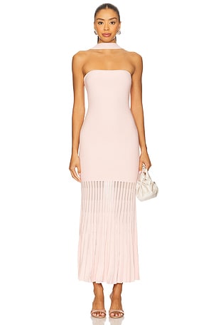 Kelly Pleated Knit Dress Lovers and Friends