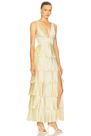 Lovers and Friends Matilda Maxi Dress in Yellow