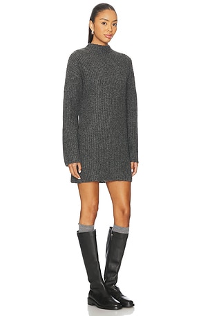 Lovers and Friends Abra Sweater Dress in Charcoal