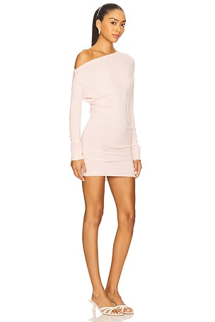 Lovers and Friends Kehlani Mini Knit Dress in Pink