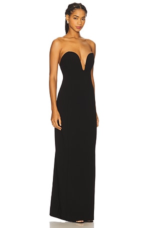 Lovers and Friends Laveau Gown in Black