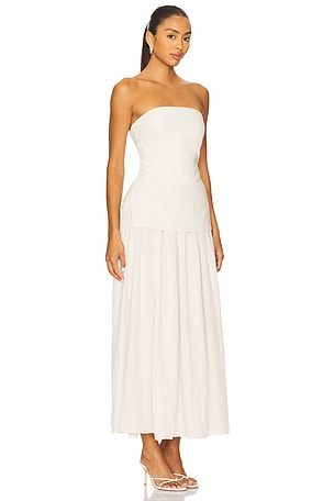 Lovers and Friends Esther Maxi Dress in Ivory