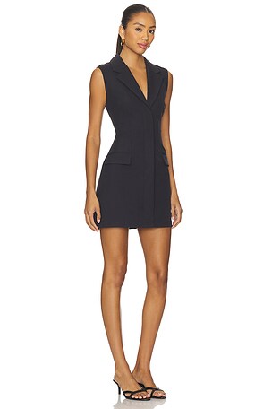 Lovers and Friends Sophia Mini Dress in Black. Size XXS. Also