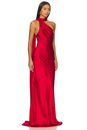 Lovers and Friends Mila Gown in Red. Size XXS. Also