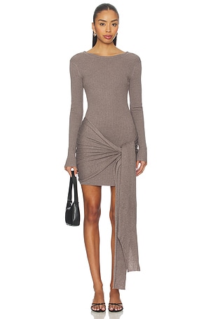 Jeany Tie Front Mini Dress Lovers and Friends