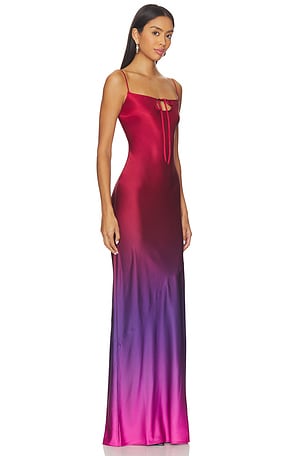 Lovers and Friends Mallory Gown in Pink,Purple