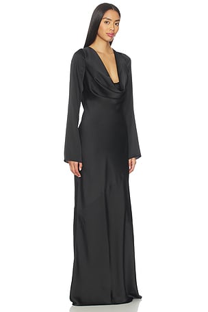 Lovers and Friends Natalia Gown in Black