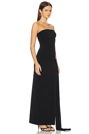 Lovers and Friends Adley Gown in Black