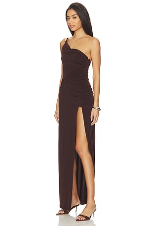 Lovers and Friends Paula Gown in Brown