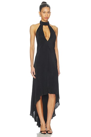 Lovers and Friends Gala Gown in Black. Size XXS. Also