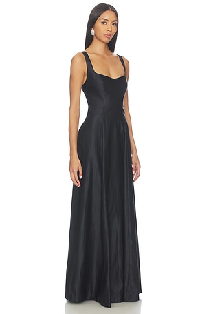 Lovers and Friends Esmeralda Gown in Black