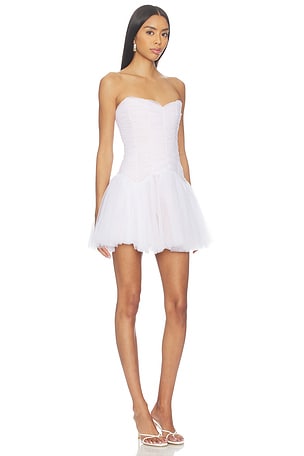 Lovers and Friends Brooke Mini Dress in White