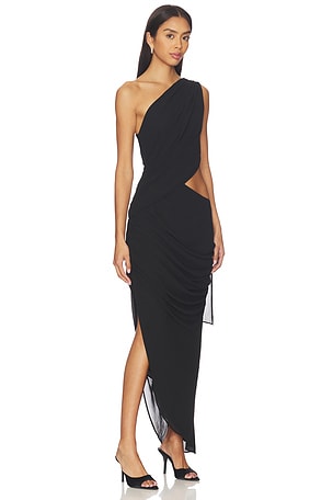 Lovers and Friends Marleen Maxi Dress in Black