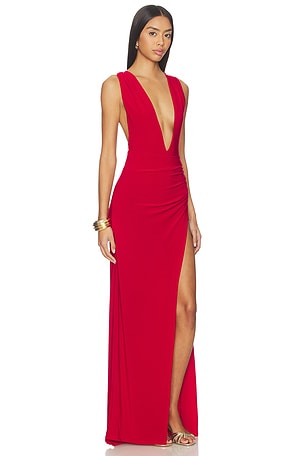 Lovers and Friends Ella Maxi Dress in Red