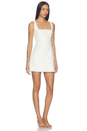 Lovers and Friends Lacy Mini Dress in White