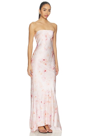 Lovers and Friends Ines Gown in Pink