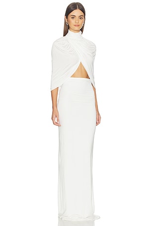 Lovers and friends vestido camelia en color blanco