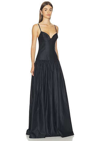 Lovers and Friends Heely Gown in Black