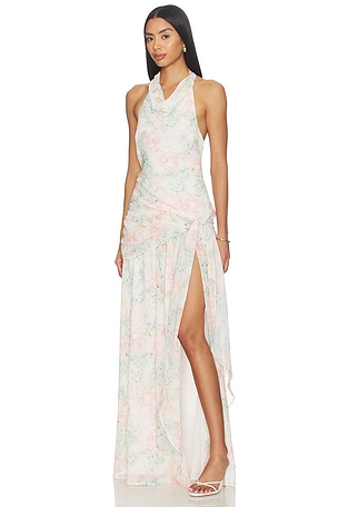 Lovers and Friends Kaloma Gown in Rose