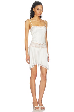 Lovers and Friends Nisa Mini Dress in Ivory