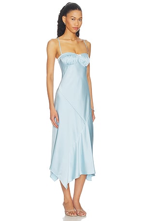 Lovers and Friends Zoe Maxi Dress in Baby Blue