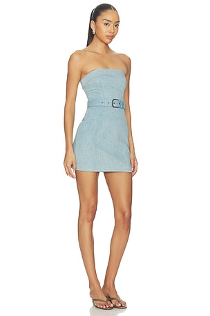 Lovers and Friends Jacquie Mini Dress in Blue