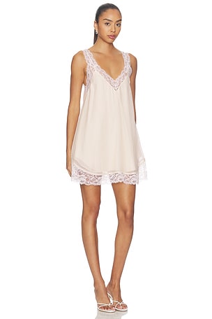 Lovers and Friends X Emma Rose Clover Mini Dress in Yellow