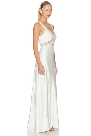 Lovers and Friends Cierra Maxi Dress in White